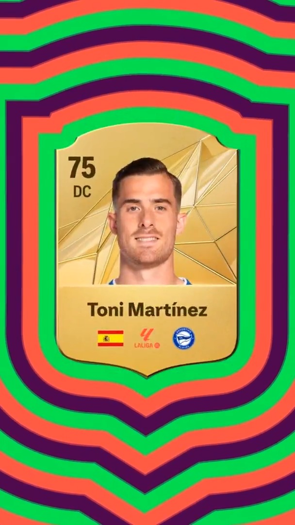 TONI MARTรNEZ. ๐ Deportivo Alavรฉs | LALIGASEASONRECAP26