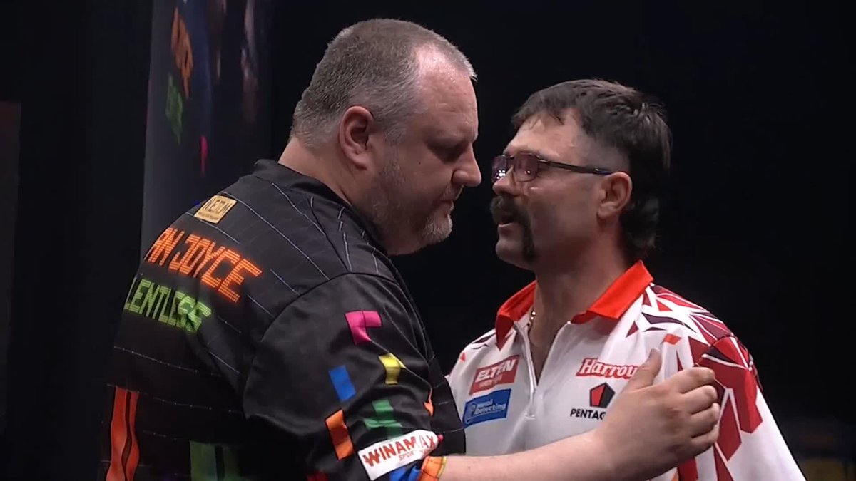 JOYCE WINS A THRILLER! Ryan Joyce is through to the Baltic Sea Darts Open final as Relentless wins back-to-back legs to beat Damon Heta 7-6! ๐บ #ET8