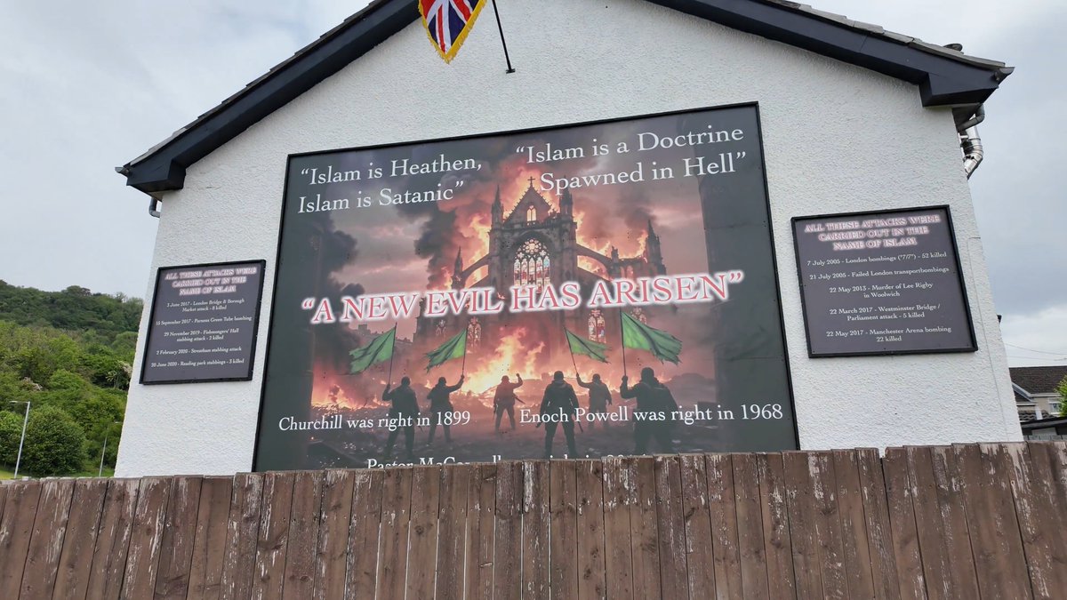 In this video, Richard Inman reports from Newtownabbey, Northern Ireland, where a new mural quoting Pastor James McConnell’s controversial 2014 sermon has been unveiled.