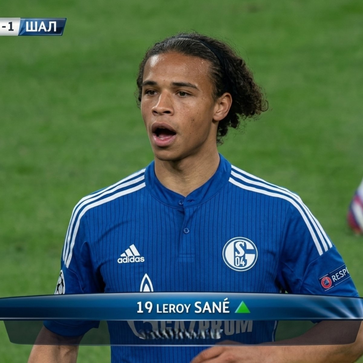 Leroy Sané, sonradan oyuna girerek Şampiyonlar Ligi'ndeki ilk golünü Real Madrid'e atıyor…