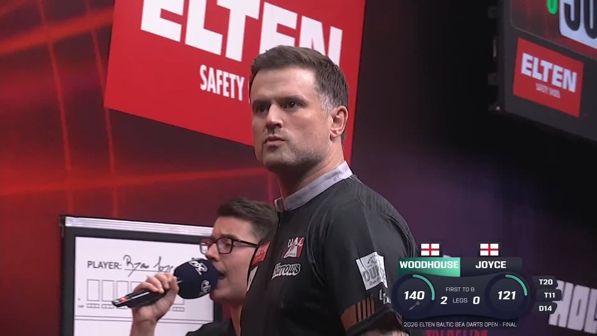 140 FOR WOODY! Luke Woodhouse extends his lead to three as Woody pins a fabulous 140 checkout to lead this contest 3-0! 📺 #ET8