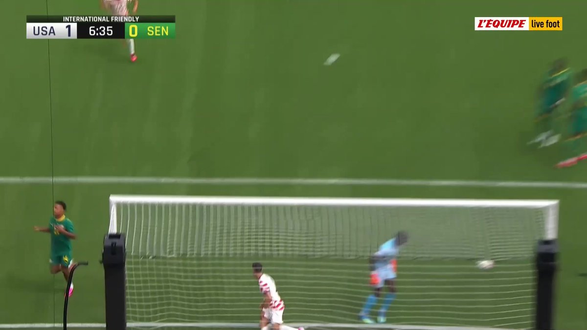 ⚽️ Sergino Dest 🇺🇸 OUVRE LE SCORE pour les États-Unis face au Sénégal 🇸🇳 en amical ! 🎥 L'Équipe