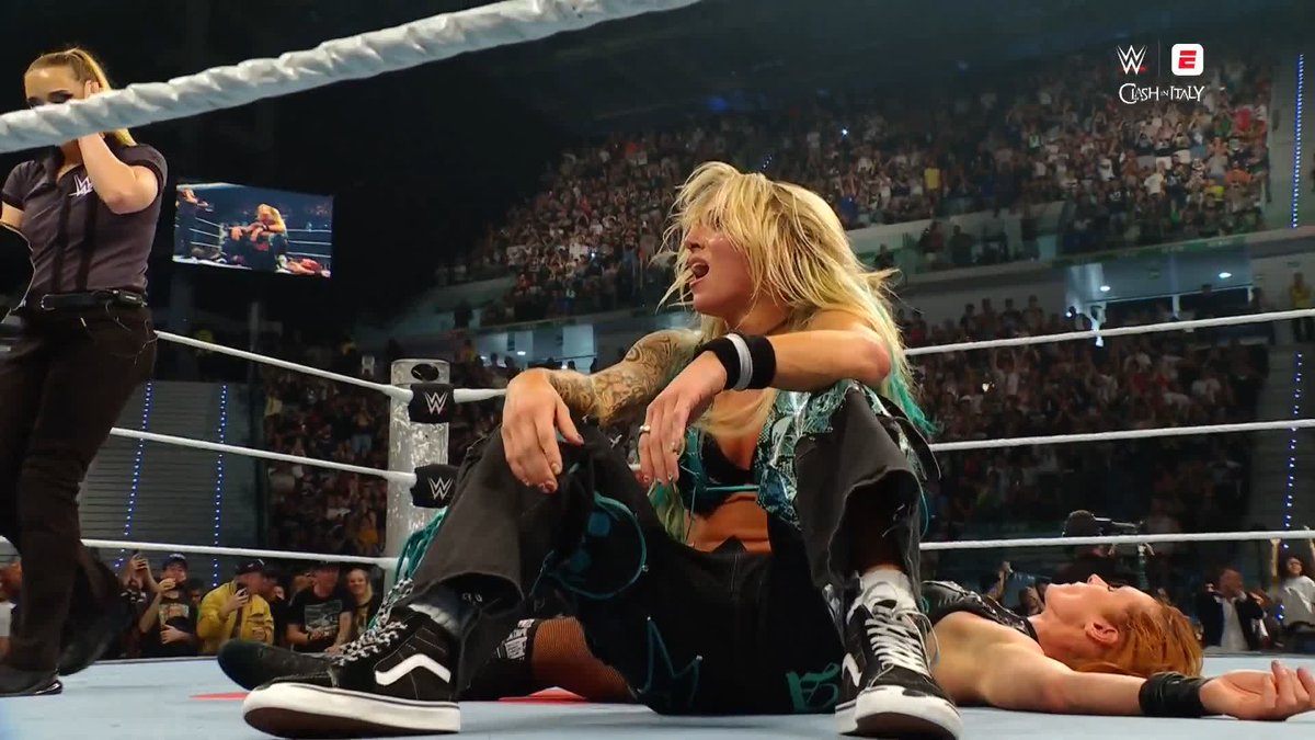 SOL SNATCHED!! 🏆 Sol Ruca is the NEW Women's Intercontinental Champion!!!