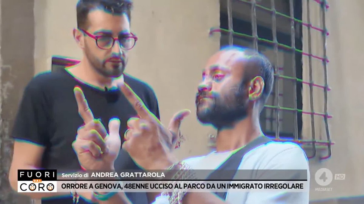 Il centro storico di #Genova ostaggio degli immigrati violenti. Il servizio completo di Andrea Grattarola a #Fuoridalcoro è su Mediaset Infinity