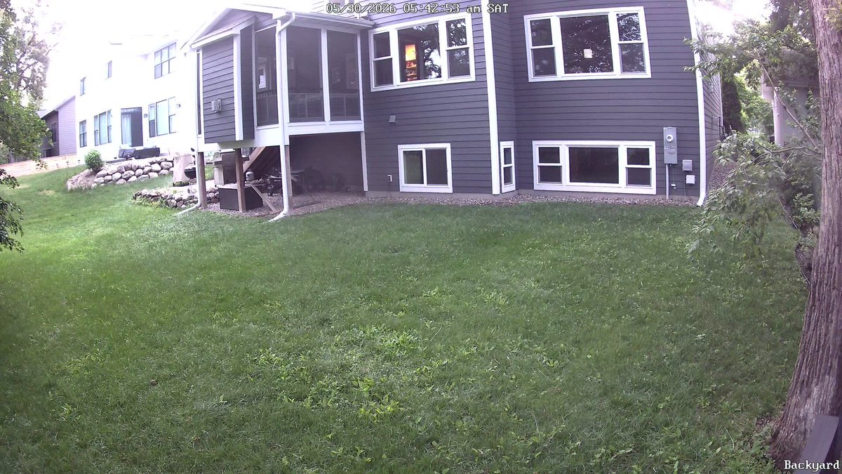 Edina resident John Meehan woke up Saturday morning to a black bear making its way through his backyard. He sent FOX 9 footage of the bearon an outdoor camera just before 5:45 a.m., slowly making its way through the yard. FULL STORY: