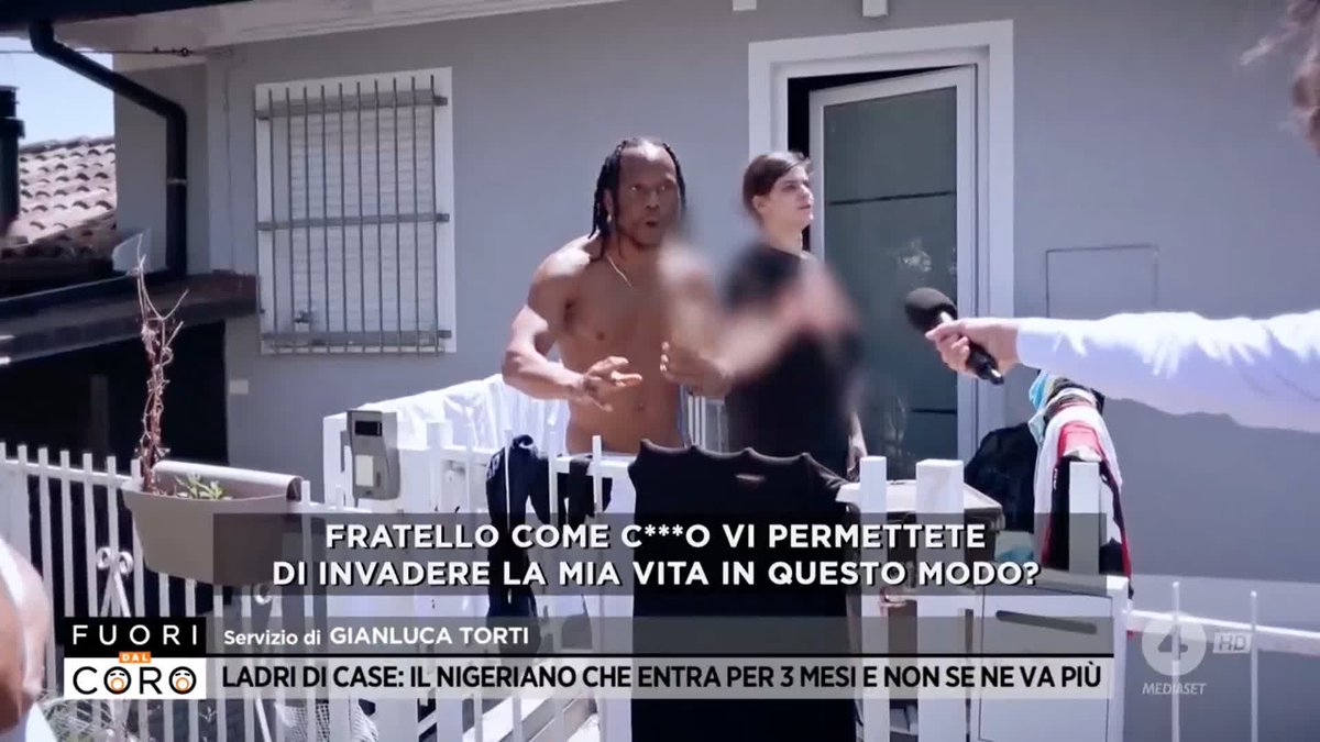 Il nigeriano che entra per 3 mesi e non lascia più la casa: da ben 10 mesi occupa assieme alla moglie Cristina la casa di Michela a Borghi (FC). Il debito ammonta a 15.000 euro. Il servizio completo di Gianluca Torti a #Fuoridalcoro è su Mediaset Infinity