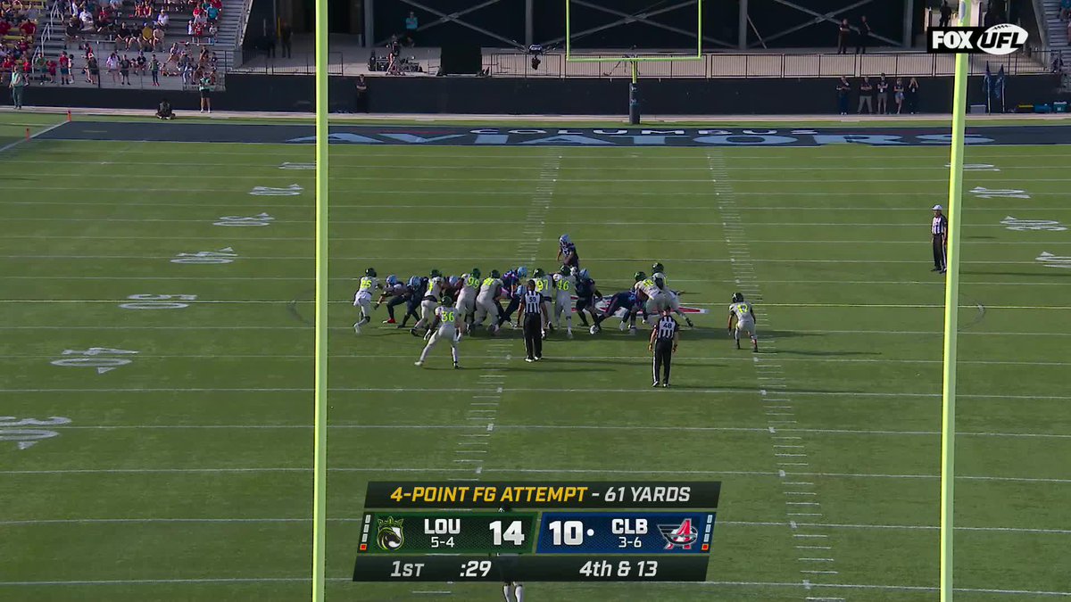JONAH DALMAS DRILLS IT FROM 61-YARDS FOR 4-POINT FG 🚨😱💪