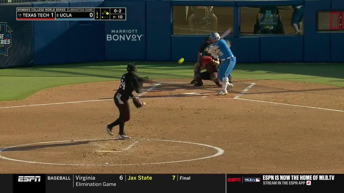 JORDAN WOOLERY 💥 UCLA Softball TAKES THE LEAD ‼️ 📺: ESPN