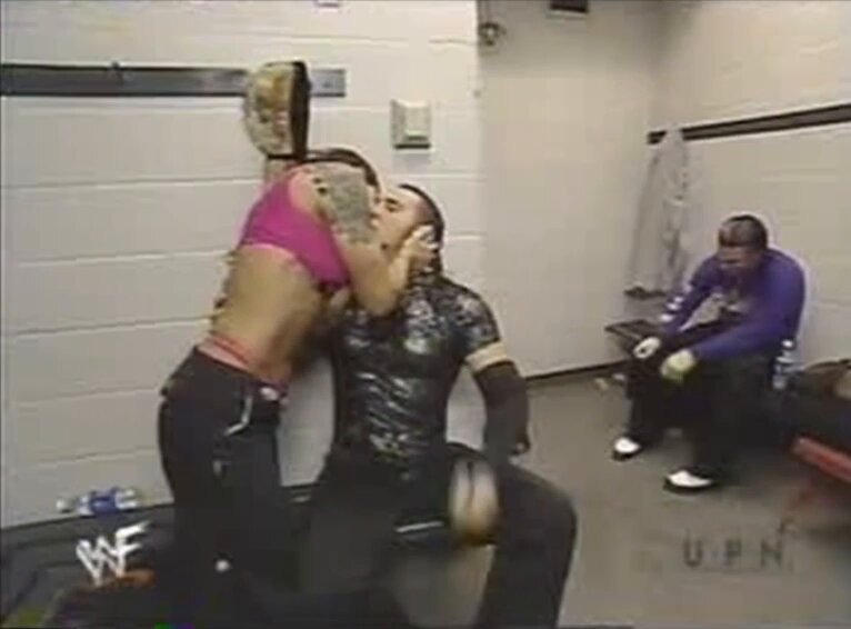 #OnThisDayInWWE 25 years ago on #SmackDown: Get a room, Matt and Lita! This is Eddie Guerrero's last appearance before he's sent to rehab by the WWF What a feud this could have been...