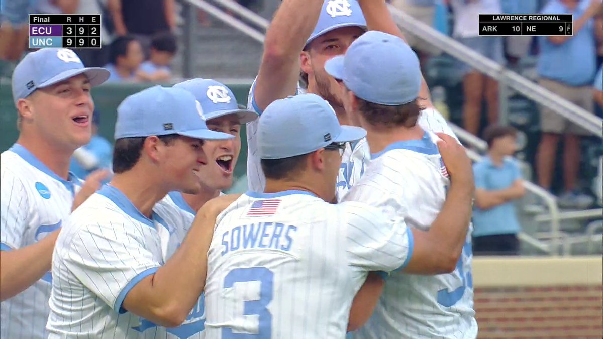 THE TAR HEELS ARE SUPER REGIONAL-BOUND 🔥 Carolina Baseball