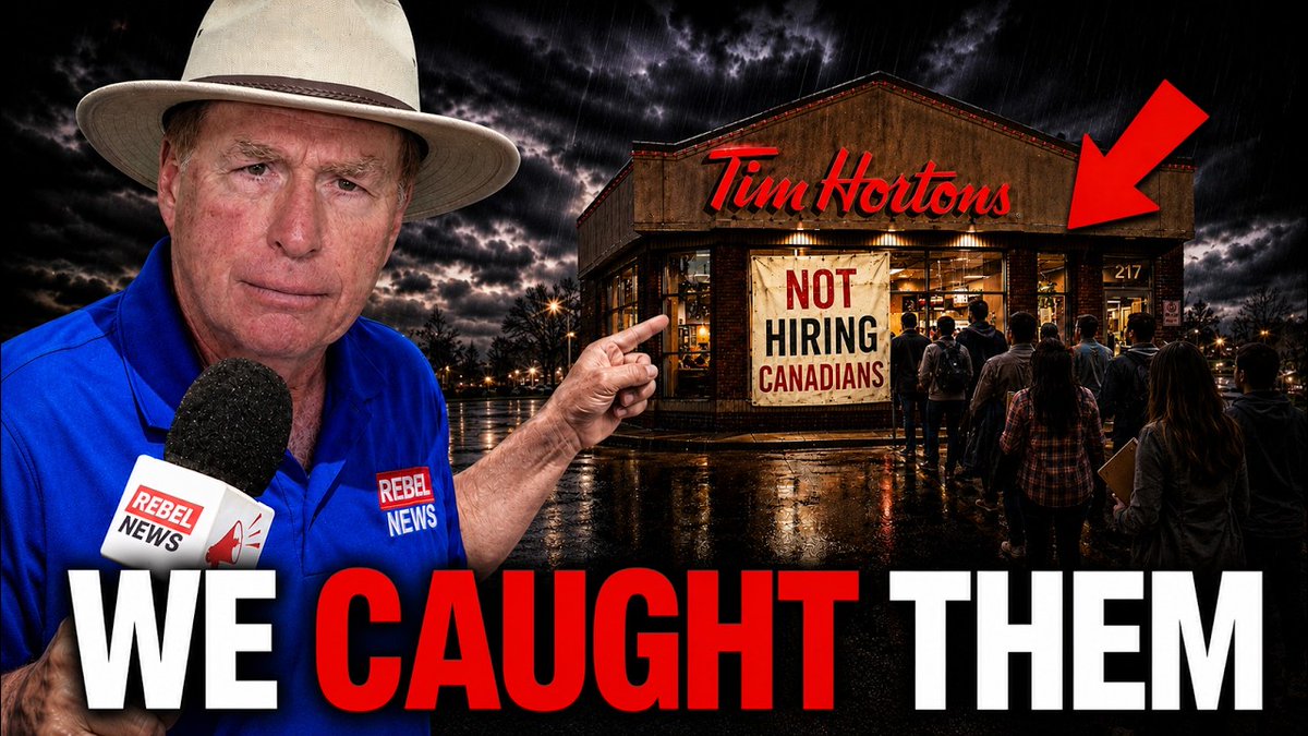 BITTER BREW: Tim Hortons says it's hiring Canadians again — but these GTA stores still favour foreign workers 🍁 We brought our big, beautiful billboard truck to the Toronto and Aurora locations. Our message: Don't give Tim Hortons another dollar. Rebel News recently dropped by a couple of Tim Hortons stores in the Greater Toronto Area — one in North Toronto and one in Aurora. We didn’t pay a visit to grab a cup of coffee or a box of Timbits. Rather, we were there to prove that Tim Hortons recently served up a whopper of a lie. Tims, which is owned by a Brazilian hedge fund called 3G Capital, has faced growing pressure to change its hiring practices. Despite being Canada’s largest foodservice company, Tim’s has been exploiting the Temporary Foreign Worker Program to hire noncitizens. Alas, Tims has suffered some bad PR due to these hiring practices. And so it was that Tims went into damage control mode recently. Tims' CEO publicly stated that the company is going to go back to hiring Canadian workers again. That’s fantastic news! Except for one hitch: It’s fake news. That’s because the CEO was lying through his teeth. Indeed, he recently personally registered as a lobbyist to keep Canada's immigration laws as loose as possible — so that Tim’s could continue exploiting the TFW Program. While the company claims it is now hiring Canadians, Tims is STILL all-in when it comes to hiring cheap foreign labour. As if a multi-billion-dollar foodservice conglomerate needs corporate welfare in the first place! And yes, we have the proof. It’s right there in black and white on the federal government's Temporary Foreign Worker Program website. There are some 90 active Tim Hortons jobs from coast to coast up for grabs. Clearly, Tim’s is still hiring foreigners rather than Canadians, despite their false pronouncements. So we brought our big, beautiful billboard truck to the Toronto and Aurora locations. Our message: Don't give Tim Hortons another dollar. Rather, sign our boycott campaign by visiting This company is shameless. Sure, Tim Hortons likes to wrap itself in the Maple Leaf. Yes, it’s delighted to sell food and beverages to Canadians. It just doesn’t like to hire Canadian citizens. It’s outrageous. With so many people unemployed, with youth unemployment at record levels, and with the summer job becoming a thing of the past, does Tims' strategy seem ethically or morally right to you? We wonder what the dearly departed legendary hockey player that the chain is named after would say about this sad state of affairs? P.S. Check out the streeters we did. While many customers condemned Tim Hortons, others wanted to shoot the messenger, deeming our campaign "racist." Those people, by the way, self-identified as supporters of the Mark Carney Liberals. To which we say, golly, whatever happened to “elbows up”?
