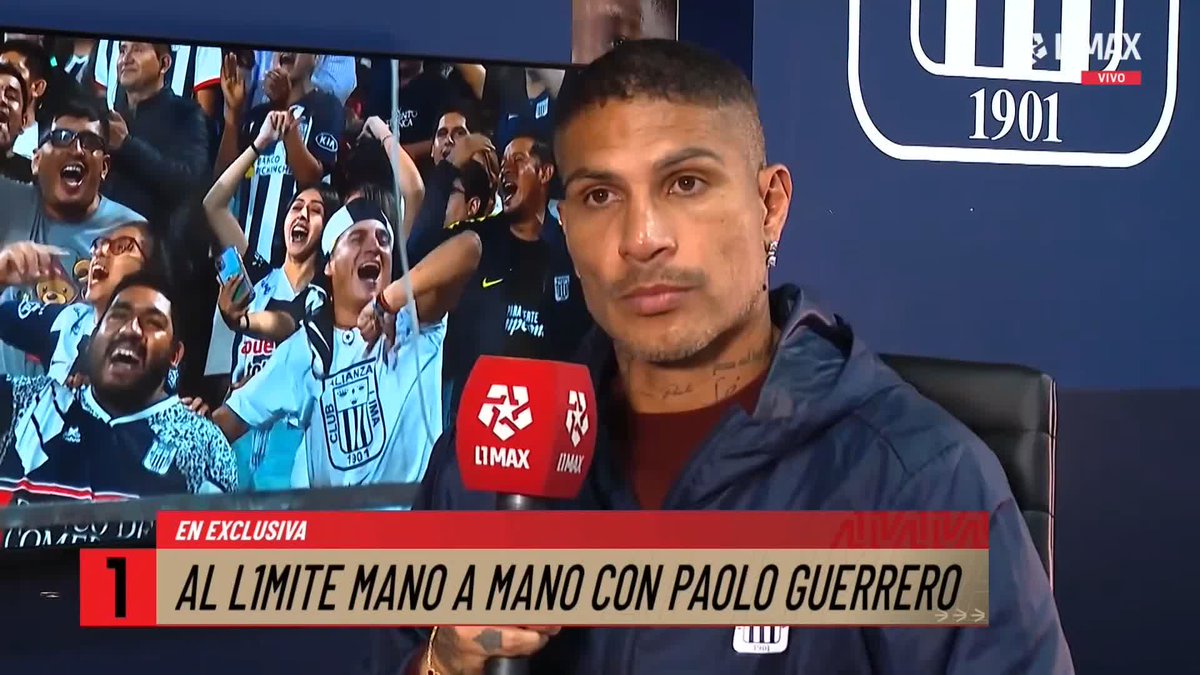 🎙️Paolo Guerrero en #ALL1MITE: "Siento más estrés, porque hay una responsabilidad. Quiero salir campeón. Soy hincha del equipo. No soy hincha de los equipos donde he estado. Yo solo soy hincha de Alianza Lima" 📺 Conoce cómo ver L1MAX en vivo 👉