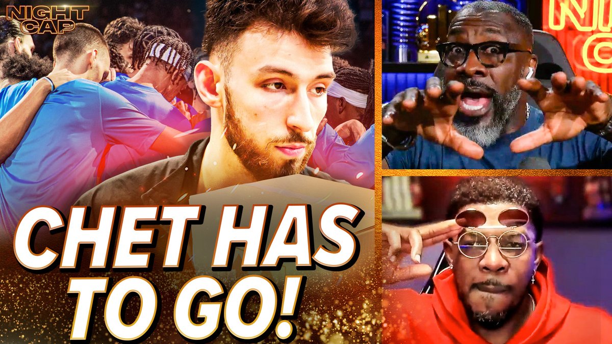 The Big 3 take issue with Chet Holmgren saying "WE" and not taking accountability for his performance in Game 7 shannon sharpe | Chad Johnson | isojoe | #Nightcap