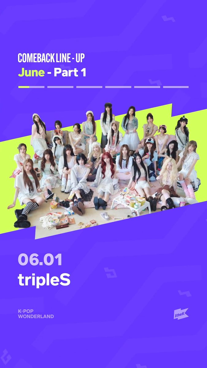 [COMEBACK LINE-UP] ✨6월 컴백 라인업✨| June – Part 1