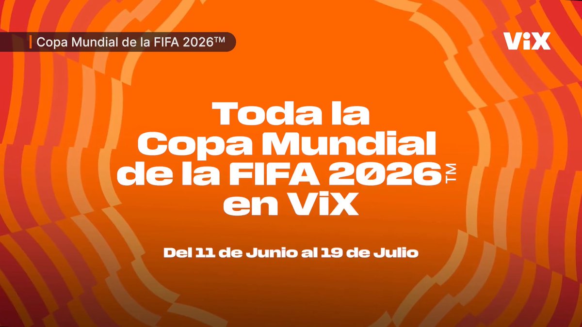 Dale ❤️ a este post para recibir recordatorios exclusivos del inicio de los partidos más importantes (desde el 11 de junio hasta la final) para que no te los pierdas en ViX. ¡Que no se te pase ningún gol!