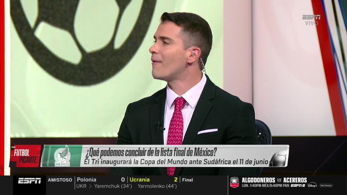 "No veo a la Selección Mexicana haciendo historia. Somos 180 millones de mexicanos y que estos sean los 2️⃣6️⃣ mejores me parece muy mediocre" 💥 🎙️ La crítica de Sergio Dipp a la lista de Javier Aguirre para el Mundial 🇲🇽 🔥