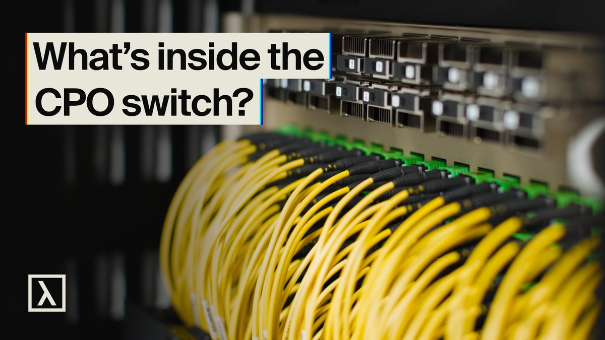 Lambda is first to adopt NVIDIA Quantum-X InfiniBand Photonics Q3450-LD switches, bringing co-packaged optics to large-scale AI clusters to reduce network power overhead, lower failure points, and deliver more tokens per watt. Read more: