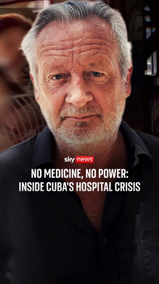 Sky's Stuart Ramsay witnesses Cuba's health system struggling to function as a US oil blockade continues to devastate the country's economy. Watch the full report on YouTube at the link in the comments ⬇️