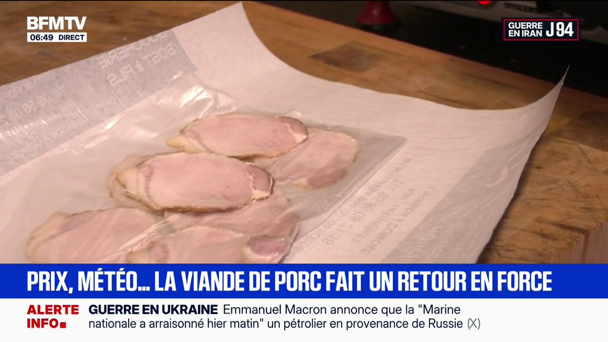 BFMTV nous apprend que la consommation de porc augmente en France. Prix, météo… ou bien, tout simplement, un sursaut français face à l’invasion culturelle ? Le cochon, ce symbole honni par une certaine immigration de masse, revient en force. Tant mieux.