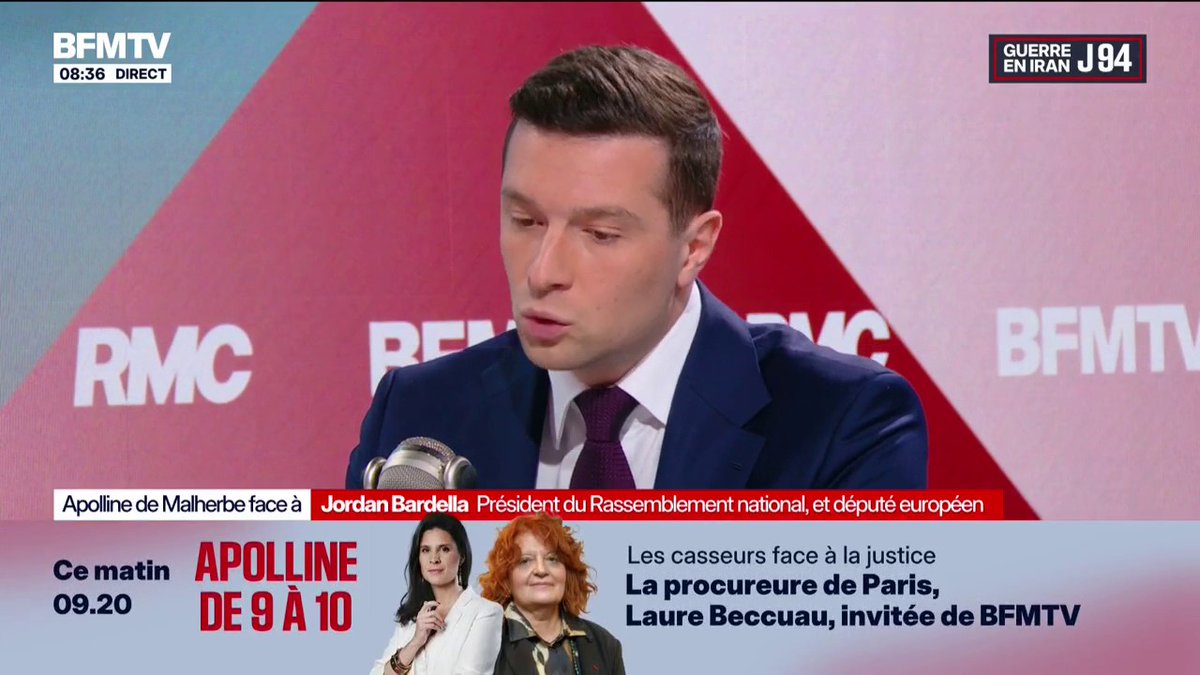 “Le premier moyen pour rétablir la sécurité en France, c’est d’arrêter l’immigration”, affirme Jordan Bardella