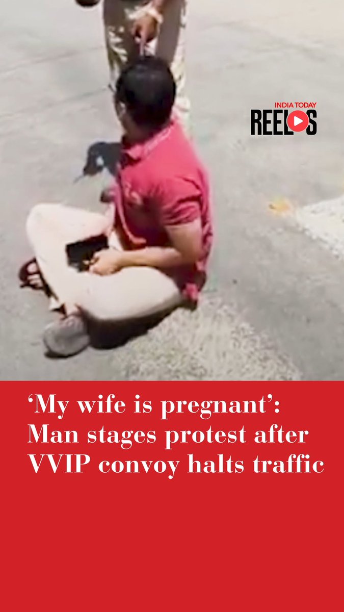 A man travelling with his pregnant wife staged a protest on Bengaluru's Old Airport Road after traffic was reportedly halted for the Governor's convoy. Frustrated by the prolonged standstill, the man stepped out of his vehicle and sat on the road while his wife remained inside the car. A video of the incident has since gone viral on social media, reigniting debate over traffic disruptions caused by VIP convoy movements. #Bengaluru #Traffic #GovernorConvoy #VIPMovement #TrafficJam
