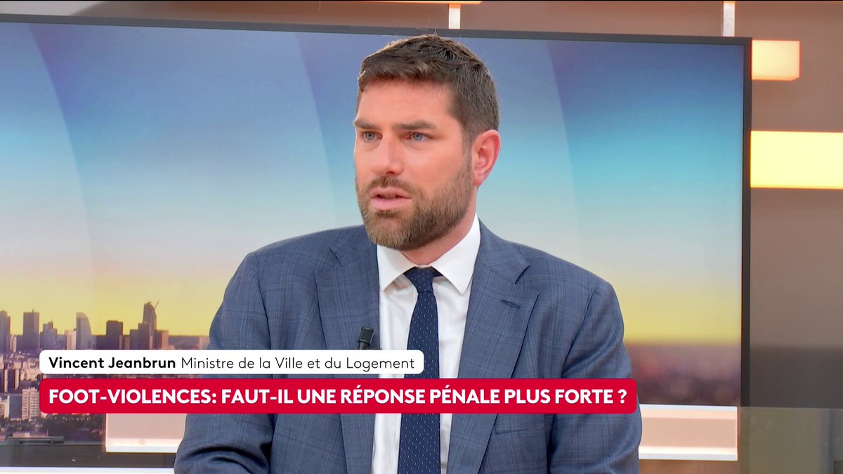 🇫🇷 FLASH | Le ministre de la Ville et du Logement Vincent Jeanbrun souhaite priver de logement social les casseurs qui en bénéficient : « Toute personne qui bénéficie de la solidarité nationale doit être exemplaire dans son comportement. »