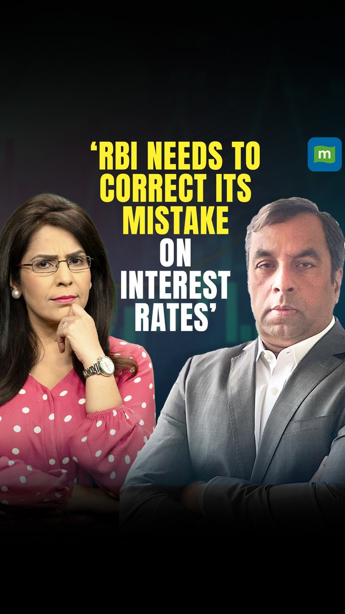 🚨 “RBI needs to correct its mistake,” says Ajay Srivastav, expects a rate hike from the Governor Watch the full video here⏬| #RBI Surabhi Upadhyay