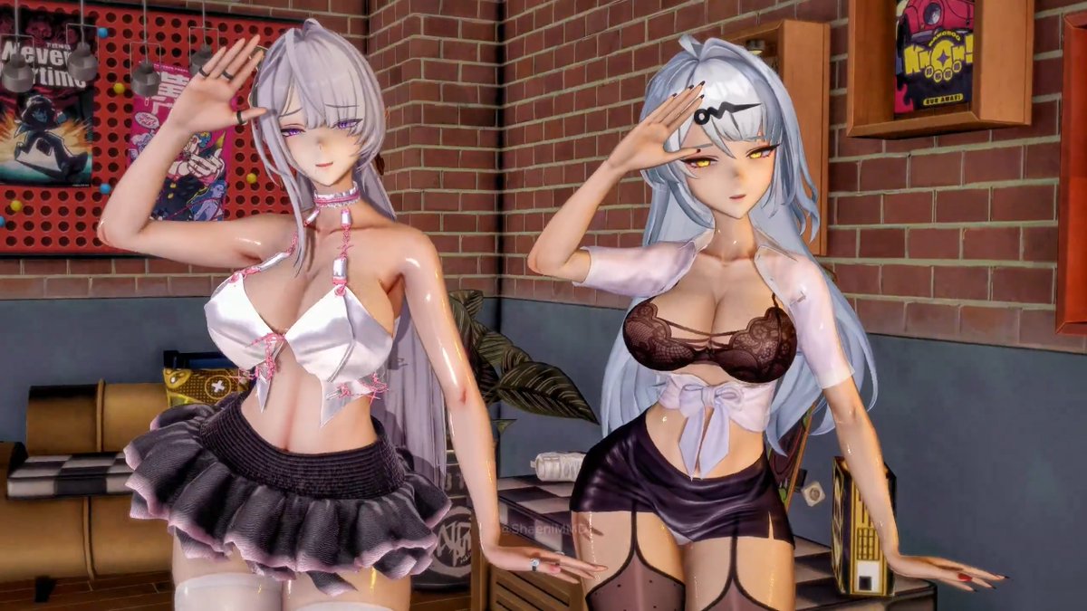 No way.. did Velina just "powercrept" my Yixuan?! 😭♡~ - 【Zenless Zone Zero MMD】 SFW ANIMATION #MMD #ZenlessZoneZero #Velina #Yixuan
