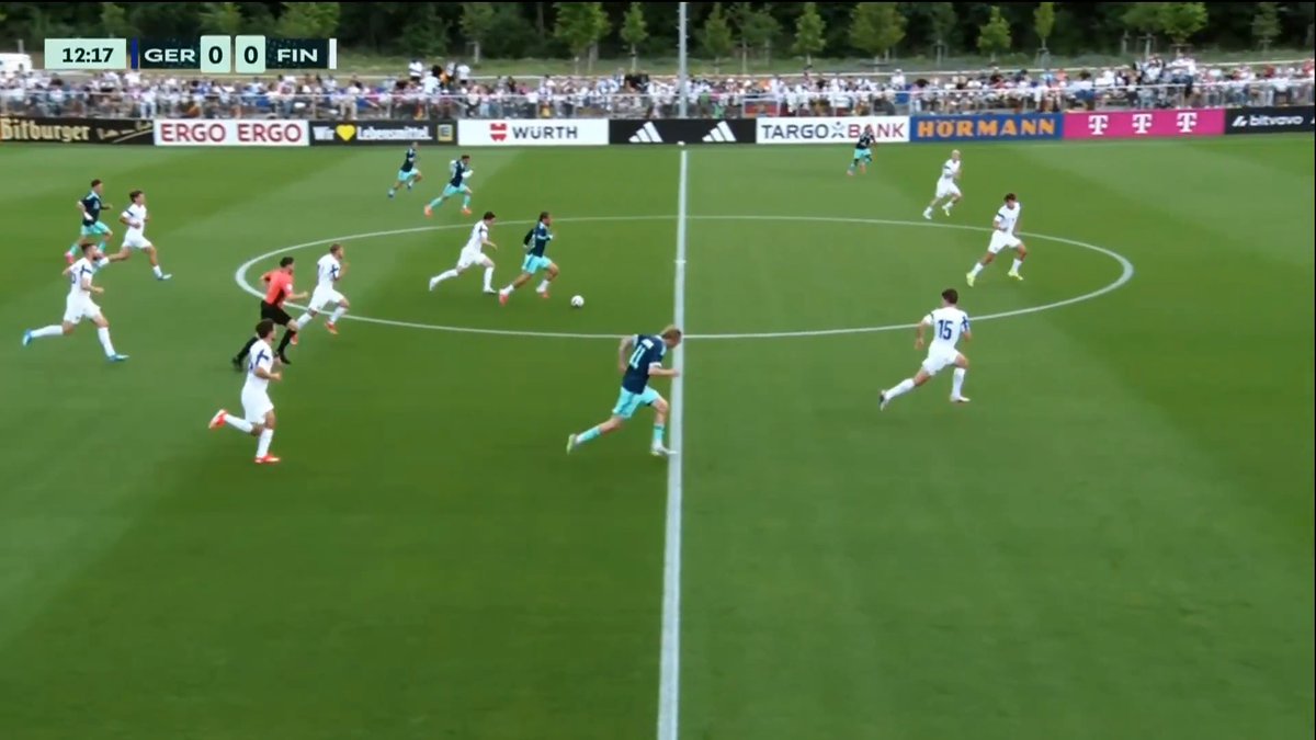 🌪️ Leroy Sane, topu harika taşıdı. (DFB Youtube)