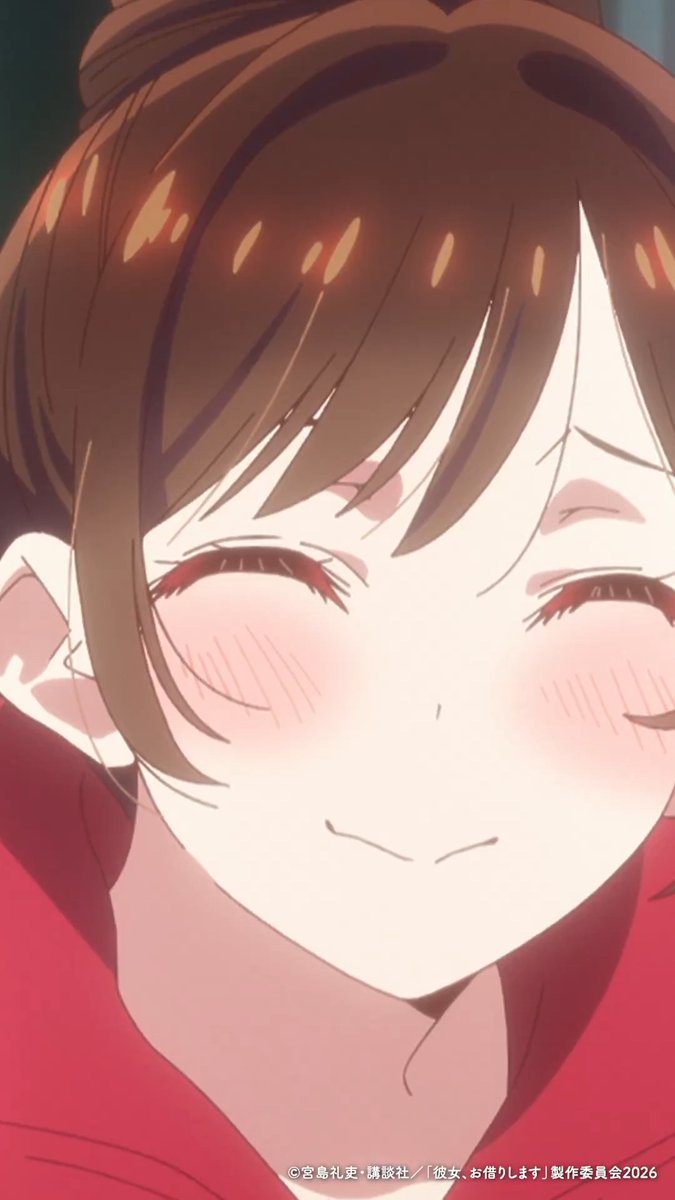 「今はこれで許して？」 満足度56「調査と彼女-ウサカノ-」より切り抜き！🎥 DMM TV、dアニメストアほかにて配信中✨ 感想の投稿は #彼女お借りします で！💬 次回・満足度57は、 📺6/5(金)深夜1:53～、TV放送！ 💻6/3(水)22:00～、地上波2日間先行・最速配信！