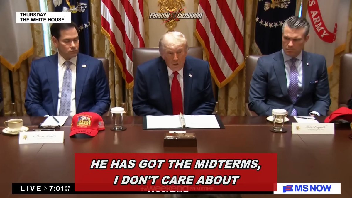 🚨 DISGUSTING: Donald Trump caught on tape explicitly admitting he does not think about the financial situation of Americans. He openly confesses he ignores the midterms. While families suffer, the US President is entirely obsessed with his own vanity projects.