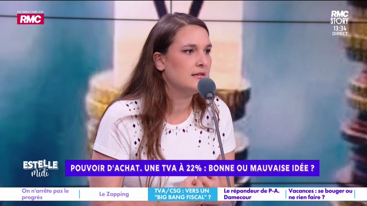💶 TVA à 22% 🎙️ Juliette Briens : "Tant que je ne vois pas de mesures courageuses sur la baisse des dépenses : réforme des retraites, le mille-feuille administratif, une réduction de l'emploi public... cet effort dont on a besoin, je ne cautionne aucune augmentation d'impôts !"