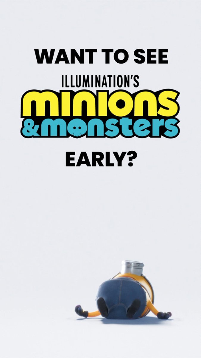 Want to see #MinionsAndMonsters early? Xfinity members and Fandango account holders are being treated to a special early access screening of #MinionsAndMonsters on June 29! Learn more today -
