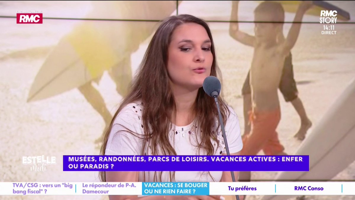 🏖️ Les vacances actives : enfer ou paradis ? 🎙️ Juliette Briens : "L'été c'est farniente, manger, boire, dormir, se baigner ! J'ai fait un club Med en Turquie, je ne me souviens même pas du nom de la ville, je ne suis pas sortie ! Les vacances d'été, c'est la glandouille !"