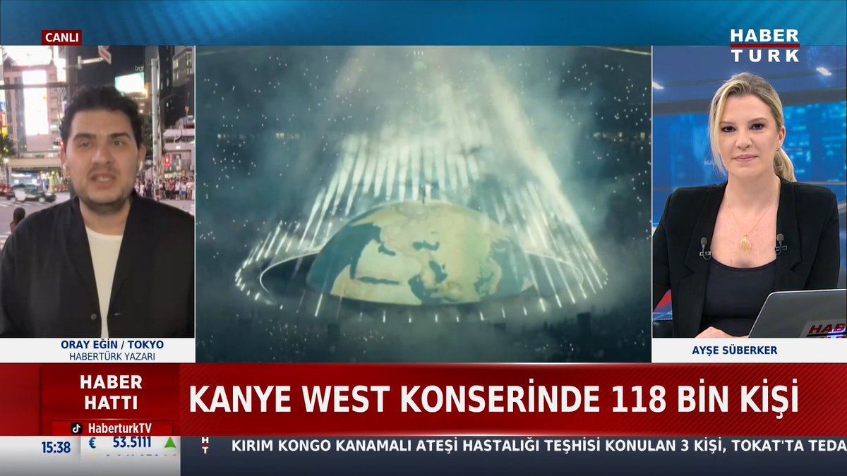 📌Nedir bu ilginin nedeni? Kanye West'in İstanbul konserine 118 bin bilet satıldı. Habertürk Yazarı Oray Egin #HaberHattı'nda anlattı.
