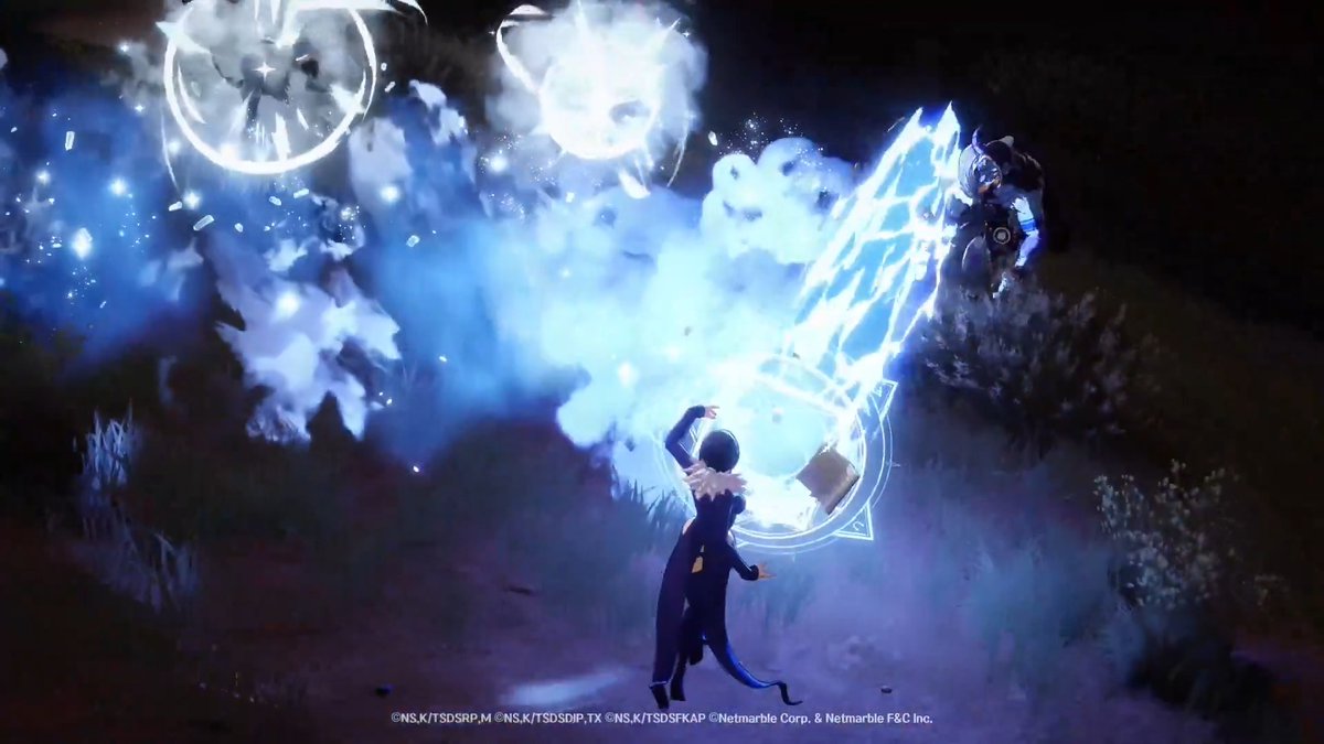 「私の番か？」 マーリンの圧倒的な魔法と 神秘的な姿をぜひその目でご覧ください！