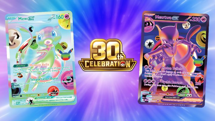 Get hype for the #PokemonTCG: 30th Celebration with ALL foil cards, 30 Pikachu illustrations, and a new card rarity: Futuristic rare! 🎉 Out worldwide September 16!