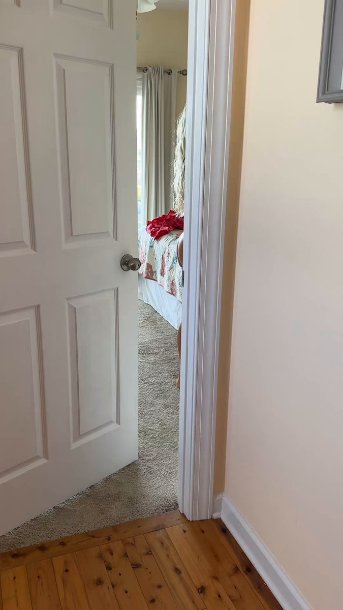 Didn’t mean to scare her