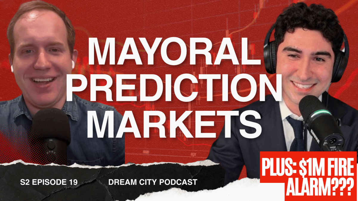 🔴 This week's Dream City Podcast ft. guest analyst Will Sommer! We broke down the polls and prediction markets in the mayor's race, plus much more. 00:00 Intro — Will Sommer Guest Co-Hosts 03:26 DC Spent $1 Million on Human Fire Alarms Washington City Paper Sloane Airey 07:09 The Mayor's Race Final Sprint 15:36 Mayoral Polls, Prediction Markets, and McDuffie's Chipotle Bump 23:18 Freedom 250 Turmoil in DC 30:50 Speed Round: Capital Weather Gang Goes Independent Max Tani Capital Weather 32:13 Speed Round: Mayoral Candidates' Favorite DC Restaurants Barred in DC 34:28 Speed Round: Snake Experts Rate RFK Jr. 35:29 Speed Round: Kangaroo Boxing Club Throwback Tom Sherwood