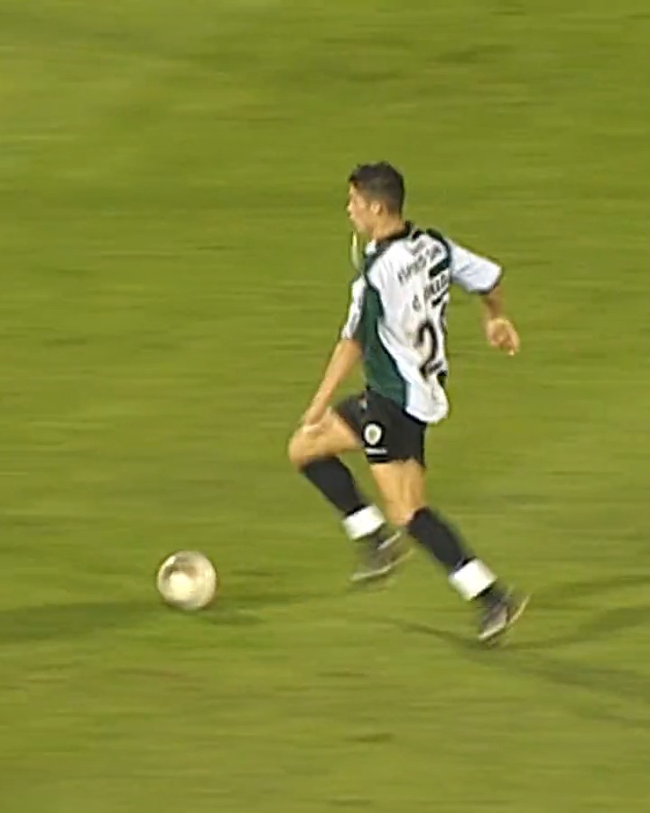 🇵🇹😮💨 This was Cristiano Ronaldo's FIRST ever professional goal. He was 17-years-old. 🔥