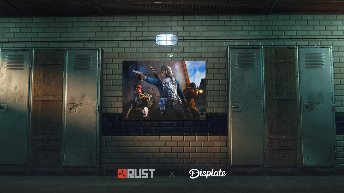 No farming, crafting or PvP required. 🌳🪓🎯 Just premium artwork, printed on metal and delivered to your door. Take a look at the Rust X Displate collection here: