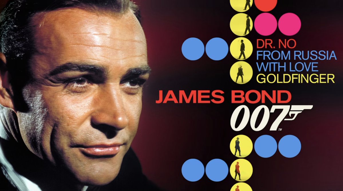 JAMES BOND ❤️‍🔥 Now playing on the Criterion Channel! The legend of cinema’s most iconic superspy begins here, with the trio of films that turned writer Ian Fleming’s suave secret agent James Bond into a global phenomenon. Among the most rewatchable blockbusters of all time, these thrillers laid the groundwork for one of the most influential and enduring franchises in film history.