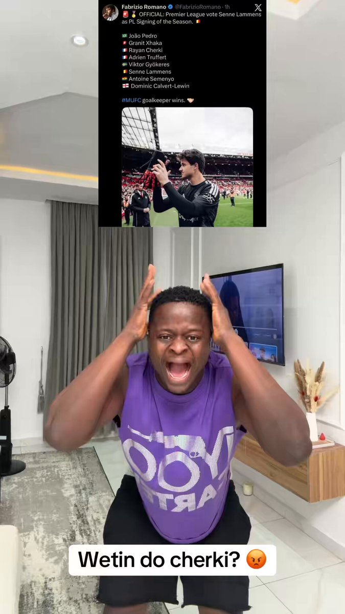 Man United goal keeper win premier league signing of the season-as how?