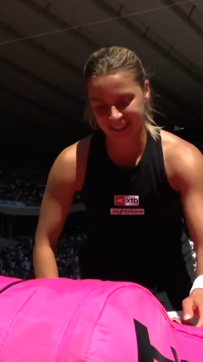 TEN PIĘKNY SEN TRWA ✨💤 Kwalifikantka z Polski w ćwierćfinale turnieju wielkoszlemowego 🧡 Nie budź nas, Maja 🧡 #RolandGarros #RG2026 #JazdaMaja