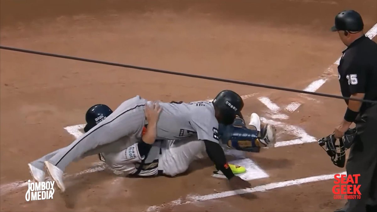 Catcher could have just sat on home plate, a breakdown