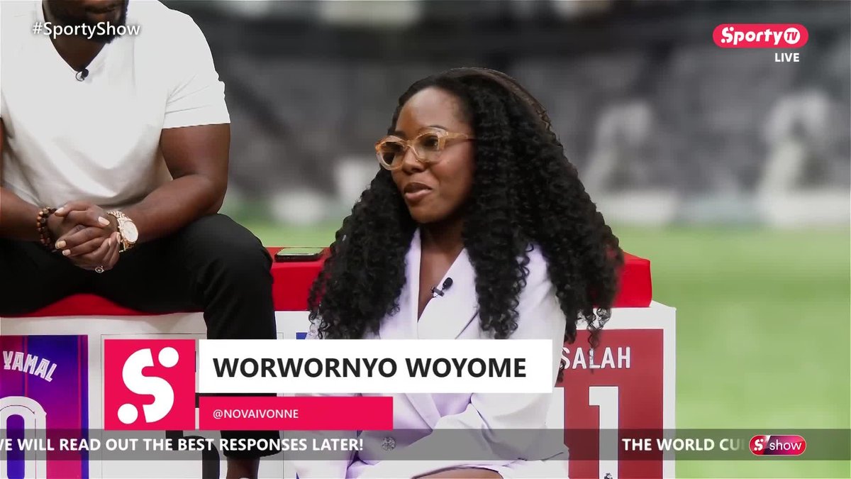 🚨 The transfer window is already open at SportyShow. ⚽️ 🎊 Welcome to our new recruit! Worwornyo Woyome 🇬🇭❤️