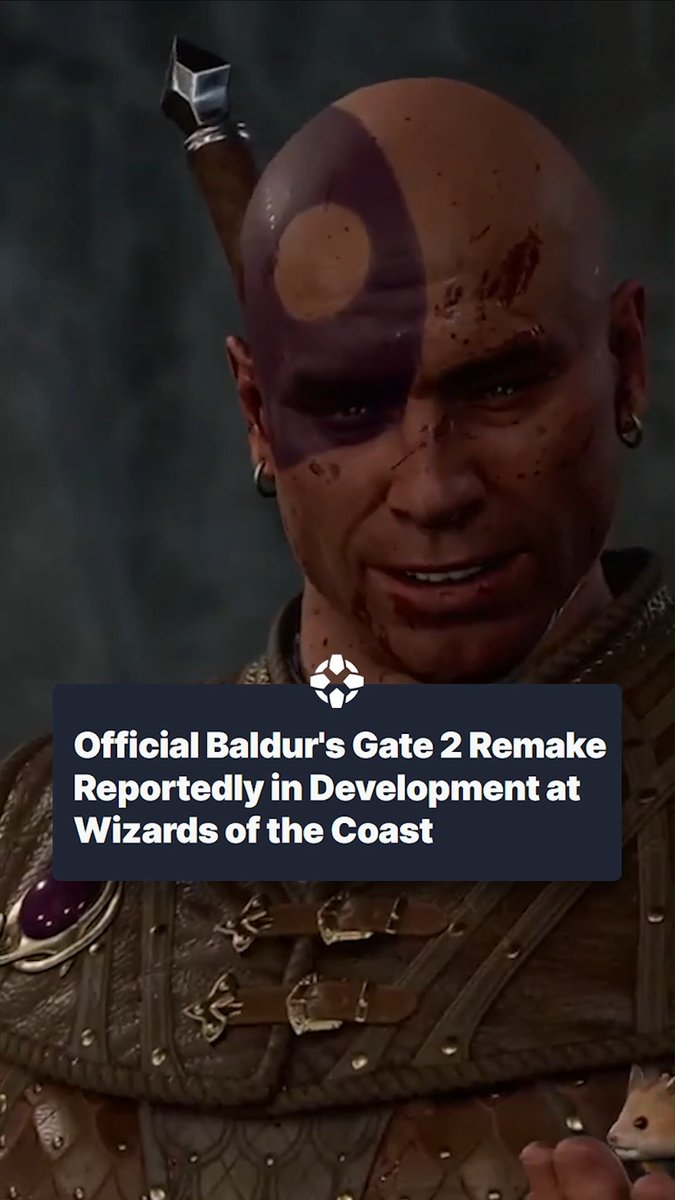 An official Baldur’s Gate 2 remake is reportedly in the works at Wizards of the Coast. #BaldursGate