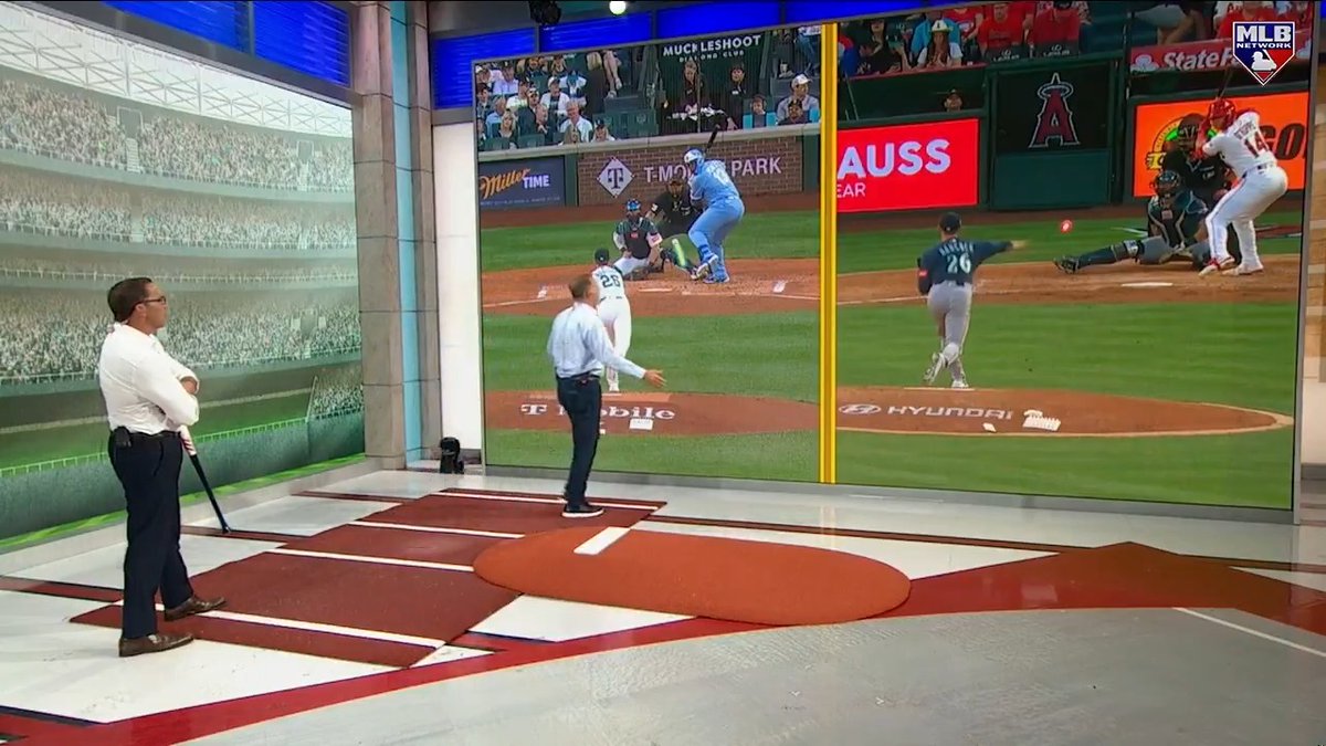 Arm angle 📉 Strikeout rate 📈 Al Leiter breaks down Seattle Mariners RHP Emerson Hancock and how his lower arm slot is creating more deception for hitters! #MLBCentral