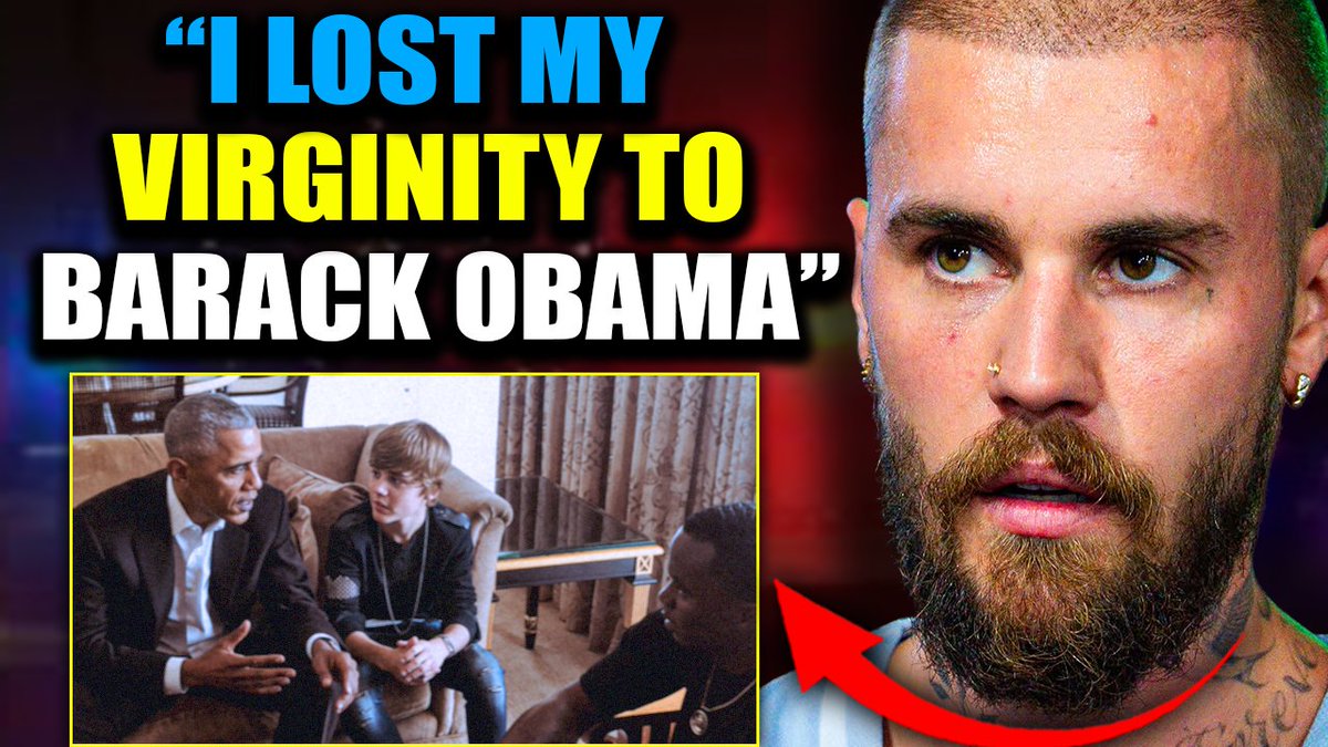 Justin Bieber Reveals Diddy Pimped Him to 'Pedophile' Barack Obama in 2009 Obama's sordid past is finally catching up with him. Justin Bieber just accused former president Barack Obama of a crime so vile, so heinous, that people are losing their minds as we speak. Bieber says he lost his virginity - against his will - to the most powerful man on Earth.