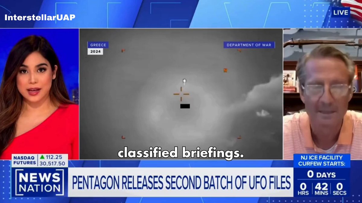 Rep. Tim Burchett: "The UFO videos I have seen, this is 100% not our tech. It's not Russia. It's not China. It's not any adversarial technology we know of." 🛸👽 Congressman Burchett, who's been briefed by nearly every intelligence agency, is pushing hard for full UAP transparency. He says the American people can handle the truth about these unidentified objects that defy our physics and aren't made by any nation on Earth.